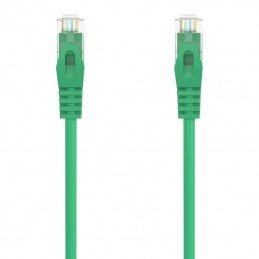 Cable de red rj45 awg24 utp aisens a145-0580 cat.6a/ lszh/ 1m/ verde