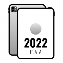 Apple ipad pro 11' 2022 4th wifi/ m2/ 128gb/ plata - mnxe3ty/a