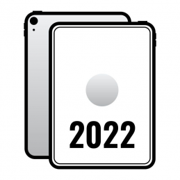 Apple ipad 10.9 2022 10th wifi cell/ 5g/ a14 bionic/ 256gb/ plata - mq6t3ty/a