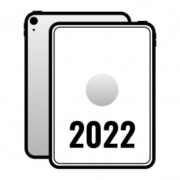 Apple ipad 10.9 2022 10th wifi cell/ 5g/ a14 bionic/ 64gb/ plata - mq6j3ty/a