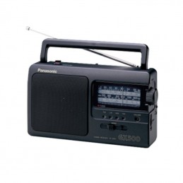 Radio portátil panasonic rf-3500e9-k/ negra