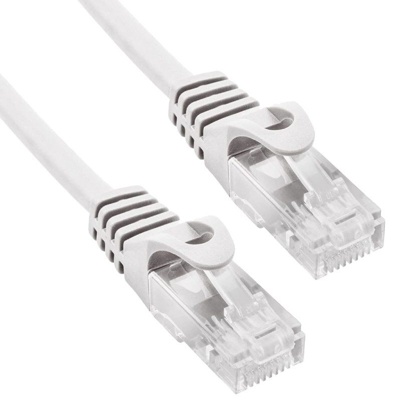 Cable de red rj45 utp phasak phk 1530 cat.6/ 30m/ gris