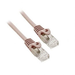 Cable de red rj45 utp phasak phk 1652 cat.6/ 25cm/ gris