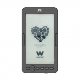 Libro electrónico ebook woxter scriba 195 s/ 4.7'/ tinta electrónica/ negro