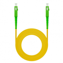 Cable de fibra óptica g657a2 nanocable 10.20.0030/ lszh/ 30m/ amarillo