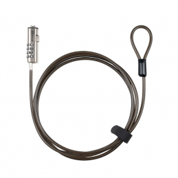 Cable de seguridad tipo nano para portátiles tooq tqclkc0035-g/ 1.5m