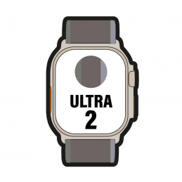 Apple watch ultra 2/ gps/ cellular/ 49mm/ caja de titanio/ correa loop trail azul/negro s/m
