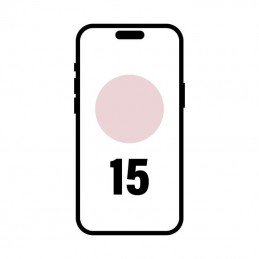 Smartphone apple iphone 15 128gb/ 6.1'/ 5g/ rosa