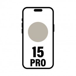 Smartphone apple iphone 15 pro 256gb/ 6.1'/ 5g/ titanio natural
