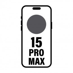 Smartphone apple iphone 15 pro max 1tb/ 6.7'/ 5g/ titanio negro
