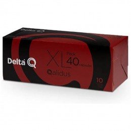 Cápsula delta qalidus para cafeteras delta/ caja de 40
