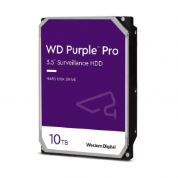 Disco duro western digital wd purple pro surveillance 10tb/ 3.5'/ sata iii/ 256mb