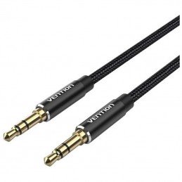 Cable estéreo vention bawbg/ jack 3.5 macho - jack 3.5 macho/ 1.5m/ negro