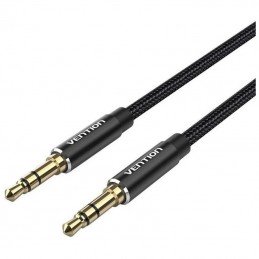 Cable estéreo vention bawbh/ jack 3.5 macho - jack 3.5 macho/ 2m/ negro