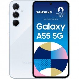 Smartphone samsung galaxy a55 8gb/ 128gb/ 6.6'/ 5g/ azul cielo