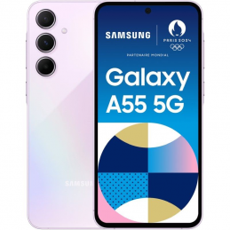 Smartphone samsung galaxy a55 8gb/ 128gb/ 6.6'/ 5g/ lavanda