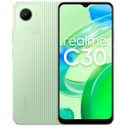 Smartphone realme c30 3gb/ 32gb/ 6.5'/ verde bambú