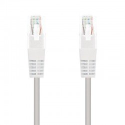 Cable de red rj45 utp nanocable 10.20.0105-w cat.5e/ 5m/ blanco