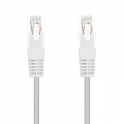 Cable de red rj45 utp nanocable 10.20.0110-w cat.5/ 10m/ blanco